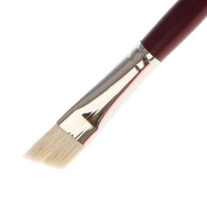 Кисть серии "Студио" из щетины со скосом № 16 